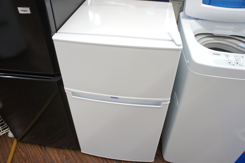 ハイアール 2ドア冷蔵庫 JR-N85A 2016年製 中古品