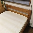 無印の木製ベッドお譲りします