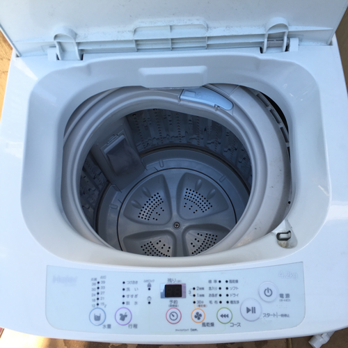 Haier 4.2kg 全自動電気洗濯機 風乾燥機能付き 2014年製