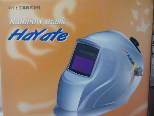 溶接面自動遮光面（ヘルメット取付けタイプ）