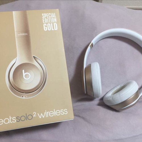 beats solo2 wireless ゴールド