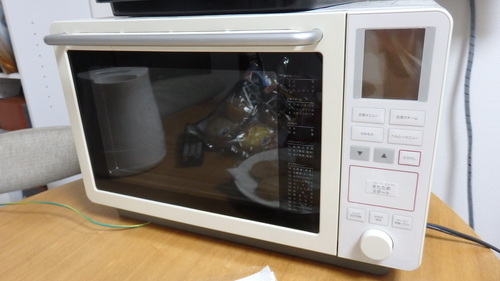 【中古品】★無印良品電子レンジM-E20A★使えます！