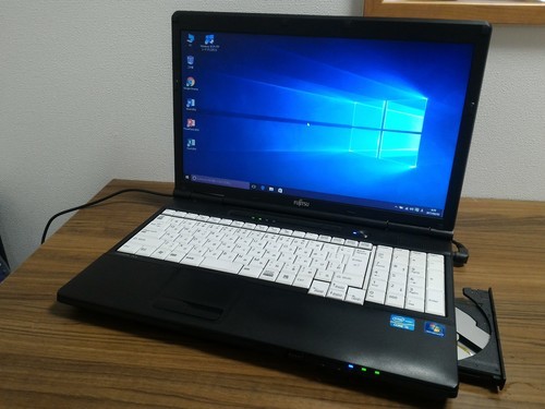 お取引中)第2世代i5 ﾒﾓﾘ3G Office2013搭載! 高性能Windows10ノートPC Core-i5/ﾒﾓﾘ3GB/160GB/DVD-RW/無線LAN/Microsoft Office2013pro [富士通 Lifebook A561/C]