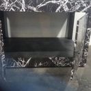 水槽台木製黒大理石調900