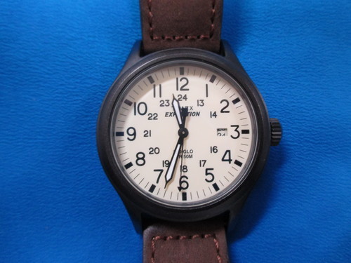 国内外の人気！ (W-116)TIMEX EXPEDITION スカウトメタル　腕時計 腕時計