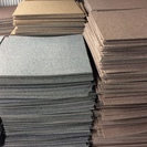 タイルカーペット（ピンクベージュ）１００枚