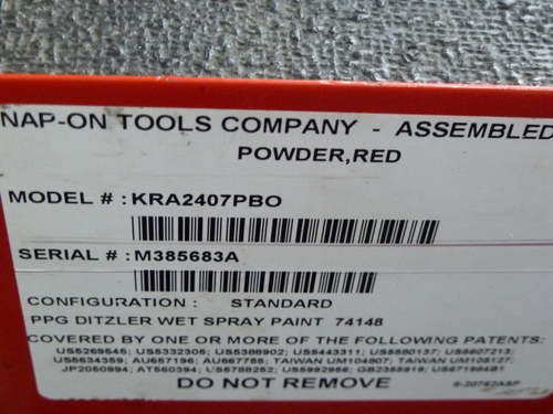 スナップオン ロールキャブ KRA2407PBO クラシック60