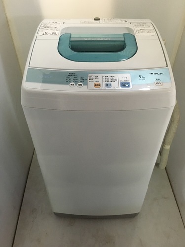 日立　5キロ洗濯機　2010年製　お譲りします