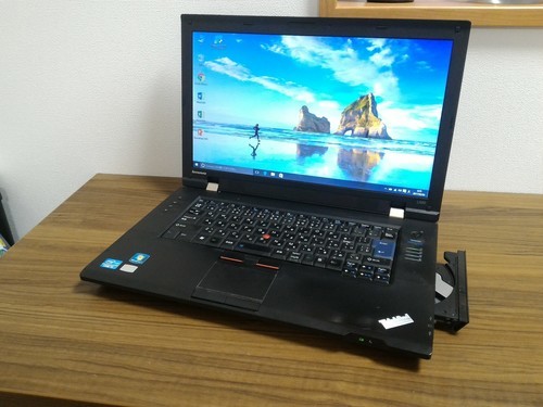 お取引中)第2世代i5 HDD320G office2013搭載 高性能Windows10ノートPC訳有り Core-i5/ﾒﾓﾘ2GB/HDD320GB/DVD-RW/無線LAN/Microsoft Office2013 [Lenovo Thinkpad L520]