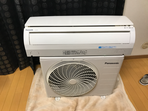 取付込み 美品です。2013年 Panasonicエアコン 6畳 CS-223CF ¥37000❗️