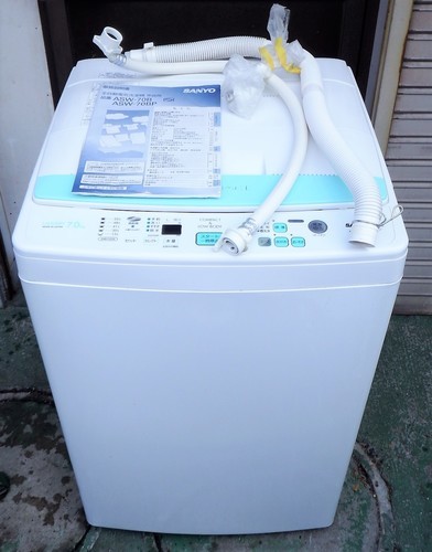 ☆\t三洋電機 SANYO ASW-70B 7.0kg 全自動洗濯機◆風乾燥機能搭載