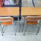 【施設の方限定】学校の机と椅子を寄付します。