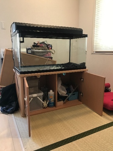 水槽90センチ 台付き