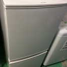 【送料設置無料・半年保証】2016年製 冷蔵庫 SJ-D14B-W