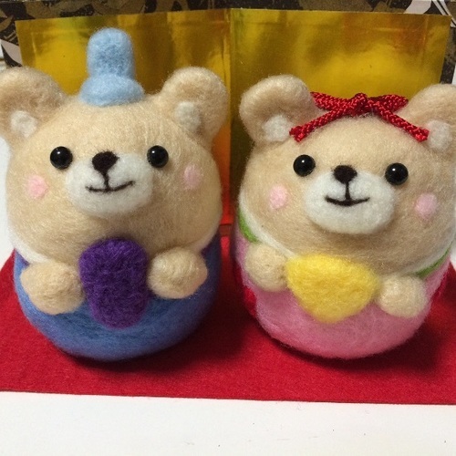 送料込み 羊毛フェルトひな人形 ママちん 佐賀の年中行事用品 ひな祭り の中古あげます 譲ります ジモティーで不用品の処分