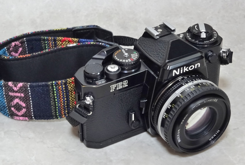 美品のNikon FE2 レンズ二本とモータードライブ付き 動作品
