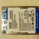 HDD ハードディスク SATA 640GB