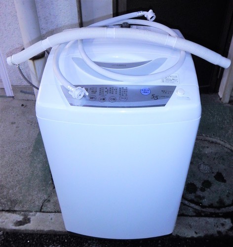 ☆\t三菱 MITSUBISHI MAW-55Y 5.5kg 全自動電気洗濯機◆使いやすい