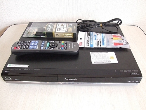 ブランド雑貨総合 Panasonic 2 ブルーレイレコーダー DMR-BR500 DIGA ブルーレイレコーダー