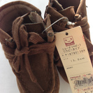 ベビー靴・ワラビータイプ（茶色）13.0cm
