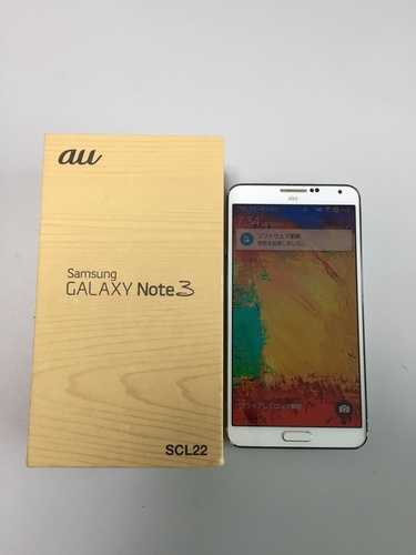 【ご商談中】Galaxy Note 3 SCL22 au 元箱つき