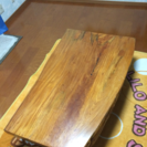 欅のテーブル