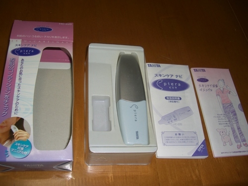 タニタ 肌年齢測定器 Yuki 名古屋の美容家電の中古あげます 譲ります ジモティーで不用品の処分