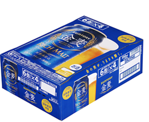 金麦 350ml 三ケース （72本）