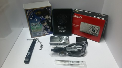 黒執事 コラボデジカメ CASIO EXILM EX -ZS30 専用ケース・専用