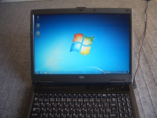Windows7  富士通 ノートパソコン