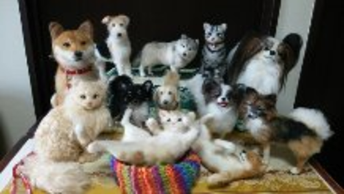 羊毛フェルトで愛犬愛猫のぬいぐるみを作りませんか 旧軽井沢 初心者歓迎 篠 軽井沢の手芸の生徒募集 教室 スクールの広告掲示板 ジモティー