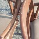 回転木製椅子