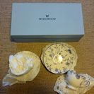 ★新品未使用品★ウエッジウッド(WEDGWOOD)ブループラム★カップ＆ソーサー2客セット★