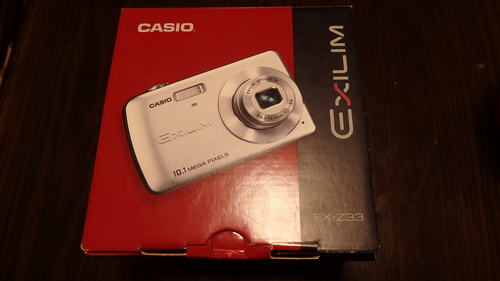 【中古品】★CASIOコンパクトカメラEX-Z33★