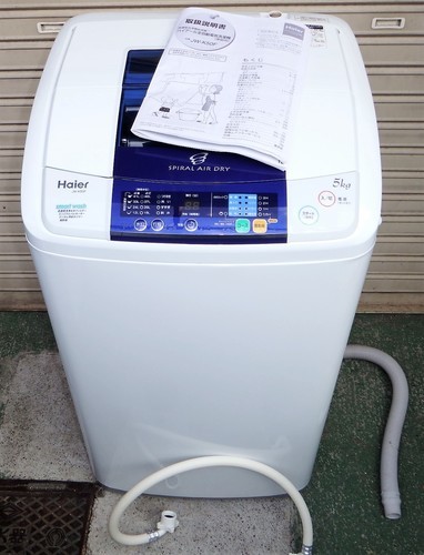 ☆\tハイアール Haier JW-K50F 5.0kg 風乾燥機能搭載全自動洗濯機