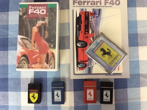 フェラーリF４０  ビデオ他