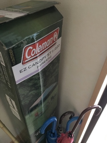 美品 コールマン タープ