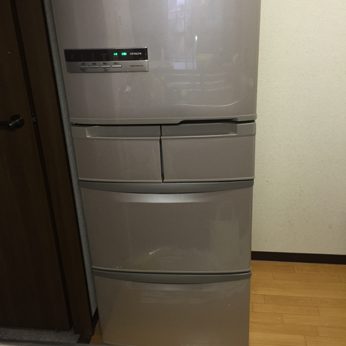 日立ノンフロン冷凍冷蔵庫415L 2013年製 5ドア