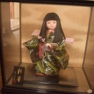 日本人形を1000円で　美品です