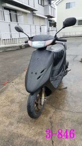 お取引頂きました。☆JUN☆ライブディオZXルック黒 3-846名古屋市中川区より!!