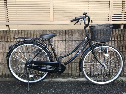 【販売済】【377】【点検整備済】軽快車　シングルギヤ　ダイナモライト【8000円】