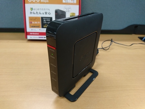 通電確認のみ Buffalo エアステーション 無線lan親機 Wi Fiルーター Wsr 300hp N 11n G Bqrsetu 秀明グループ 東所沢の周辺機器の中古あげます 譲ります ジモティーで不用品の処分