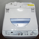 美品 2014年製 SHARP Agイオンコート 洗濯乾燥機 5.5kg 新品6万 LS83
