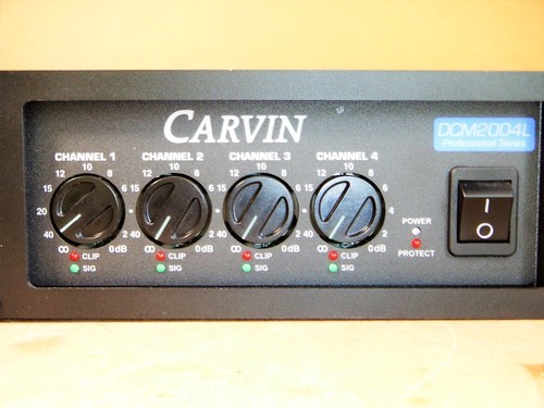 ☆カービン CARVIN DCM2004L-J 4ch高品位パワーアンプ◇省電力で ☆カービン CARVIN DCM2004L-J 4ch高品位パワーアンプ◇省電力で