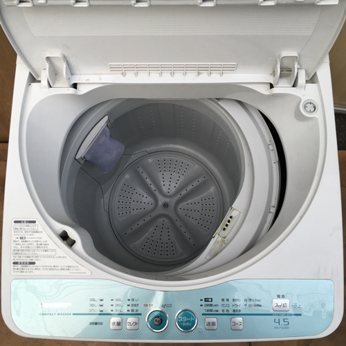 SHARP 4.5kg 乾燥機能付き洗濯機 2009年製 Ag＋イオン