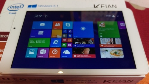 値下げ！Windows8.1タブレット８インチ４コア快適！！