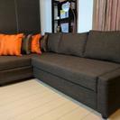 【IKEA】3人掛けコーナーソファーベッド