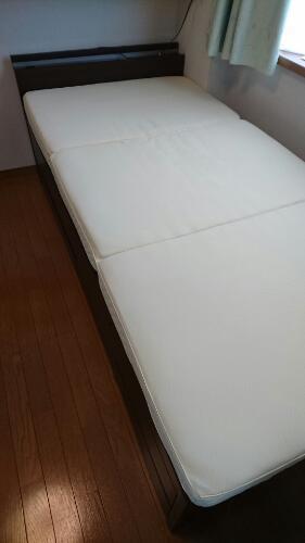 [3/10まで募集] 洋服収納できるシングルベッド