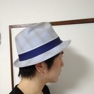 【glace hats/グレースハット】帽子　青色