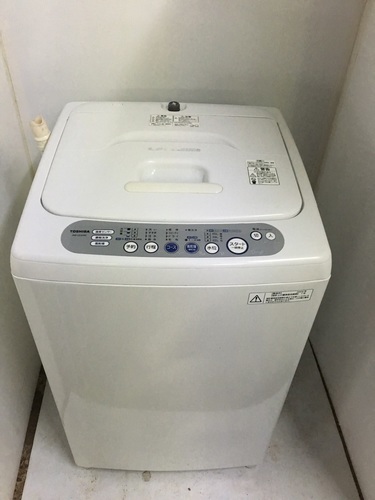 東芝　4.2キロ　洗濯機　2009年製　お譲りします